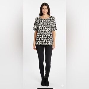 Lularoe Disney Jack Skellington top size large